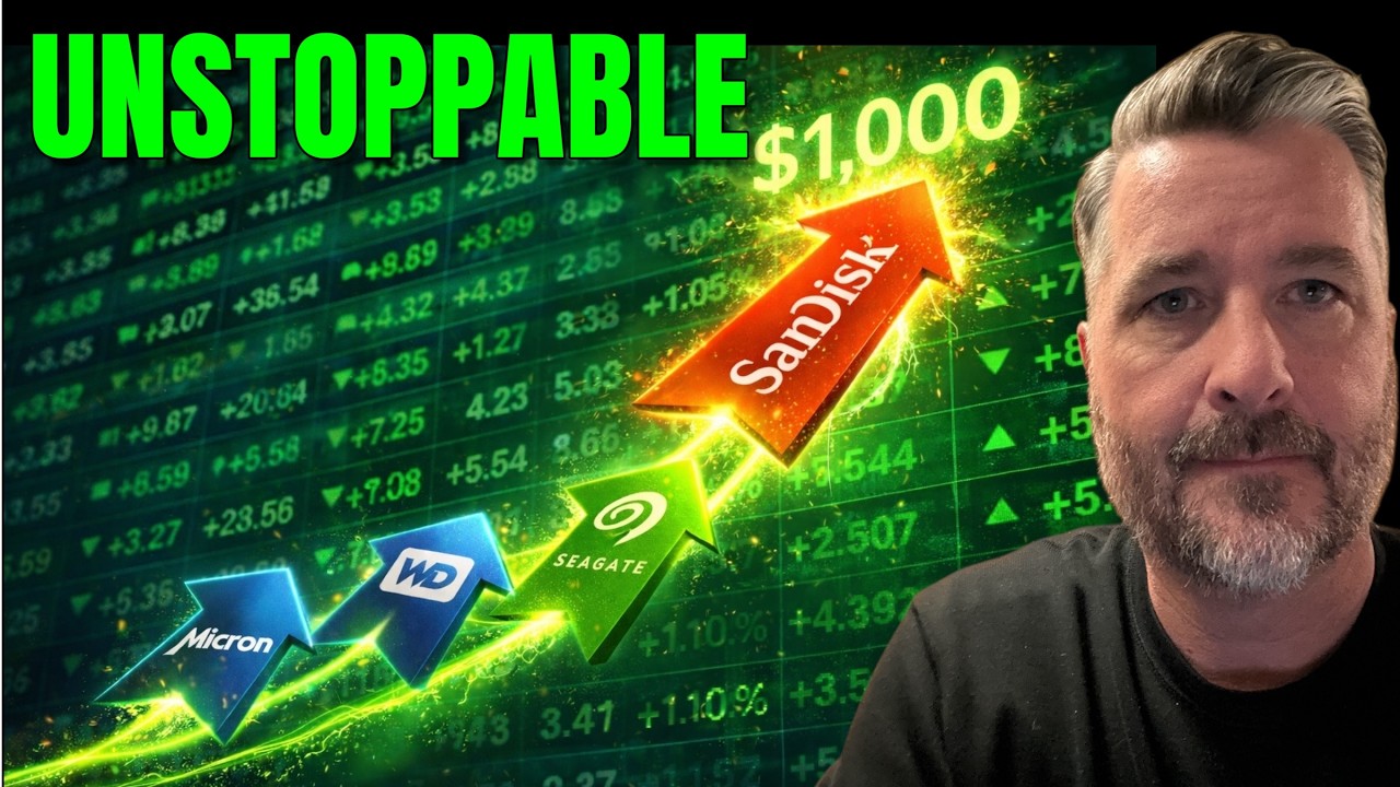 The Storage Supercycle....Why SNDK, WDC, STX and MU Just Became Unstoppable!