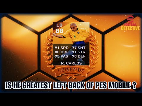 Legend Roberto Carlos Assist is more Beautiful than Goal 😍 | Pes Mobile 2021 | eFootball Detective