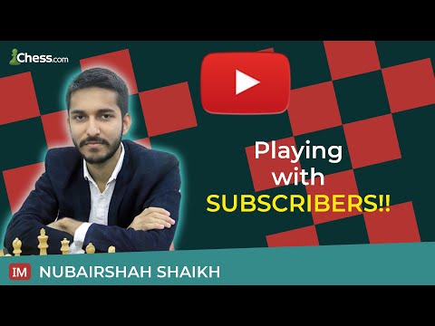 Blitz Simul with Subscribers ft. IM Nubair #SpeedChess