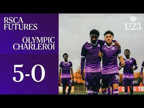 RSC Royal Sporting Club Anderlecht Bruxelles B 5-0 Royal Olympic Club de Charleroi-Marchienne