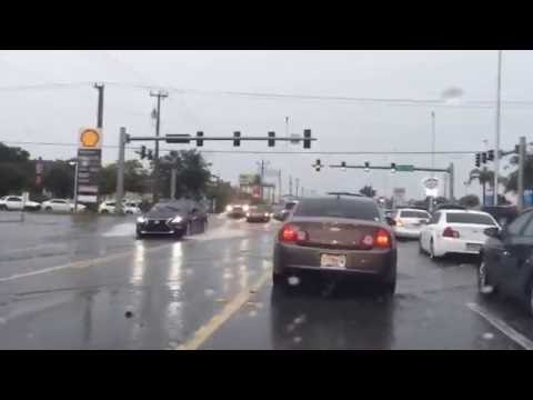 Tropical Storm Hermine floods U.S. 41 in Bradenton