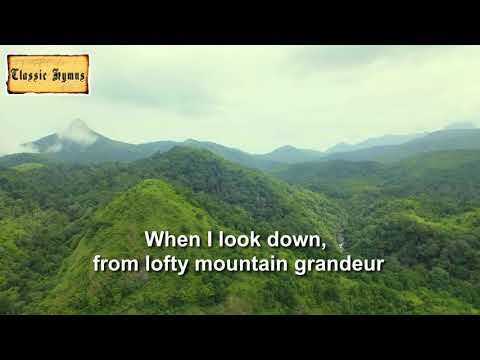 "O Lord my God" sung by a 150 Voice Mass Choir for Classic Hymns album  in 2008 for  - Lyrics Video