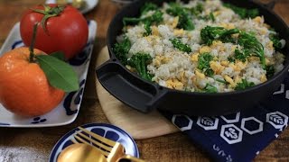 零失敗料理：蒜香小魚拌飯！非常適合大人跟小孩的美味料理喔！