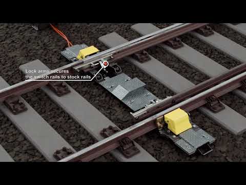 Rail Systems Clamplock point machine