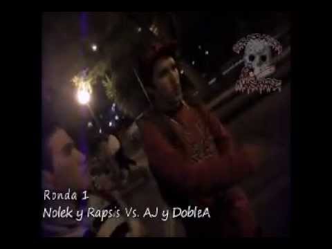 Boomba Battle 2: "Codo a Codo Freestyle": 1ra ronda: Nolek-Rapsis vs. Aj-DobleA