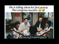 She is telling about her first periods 😂🤣 Drama~ Go ahead funny scene Chinese drama whatsapp status