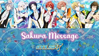 Sakura Message - IDOLiSH7 [KAN/ROM/Sub español] width=