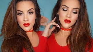 Drugstore Valentine's Day Look | LOTS OF NEW DRUGSTORE MAKEUP