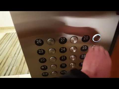 Schindler Traction High-Rise Elevators at Dominion Towers South, Denver,  CO