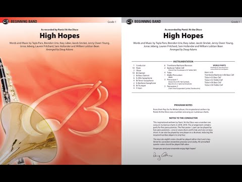 High Hopes Band Arrangement (SLOWED VERSION)