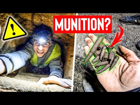 Unser WILDESTER ABSTIEG in WWII-STOLLEN!🪖 | MUNITIONSFUND im SPERRGEBIET
