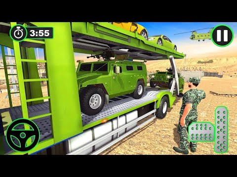 US Army Vehicles Transport Truck Simulator - Android Gameplay