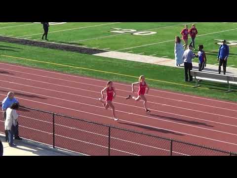 FSG 200m Heat 2 vs Huntington Beach 4-18-18 - Los Alamitos Girls