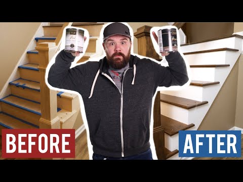Staining Stairs | A Pro Painters Process