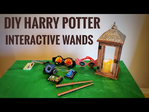DIY Harry Potter Interactive Wands