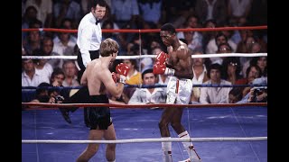 Tommy Hearns Vs Randy Shields Highlights (Hearns Dominant)