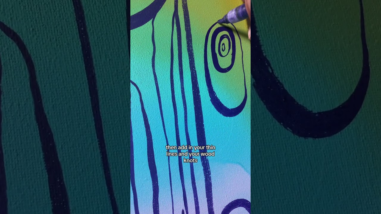 How I paint wood texture #art #artprocess #painting #drawing #paintwithme #howtodrawwood #woodgrain