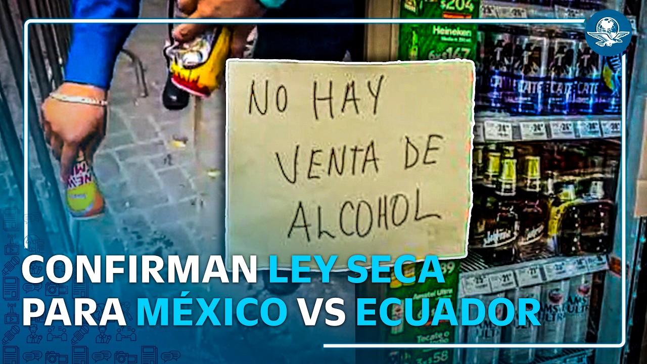 Ley seca en CDMX: prohíben nuevamente venta de bebidas alcohólicas por el México vs Ecuador