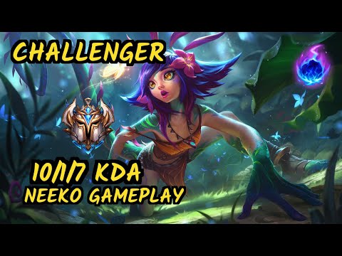 AHG Xioh (NEEKO) vs RYZE - 10/1/7 KDA MID CHALLENGER GAMEPLAY - EUW