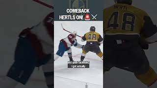 Hertl Reacts to His HUGE Goal ????????