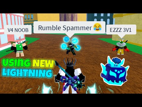 Destroying Teamers With NEW *Rework* Rumble/Lightning