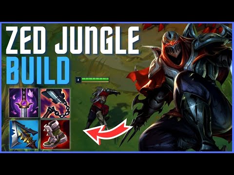 ZED JUNGLE IS SECRETLY BROKEN WITH THIS BUILD! (UNKILLABLE ASSASSIN) - League of Legends