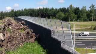 preview picture of video 'Ecoduct Wolfhezerheide, Gelderland'