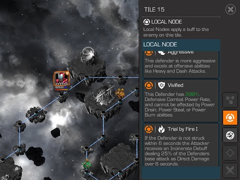 MCoC Variant 8, Chapter 2.1 - Gwenpool vs Vivified Silver Centurion (200% power gain)