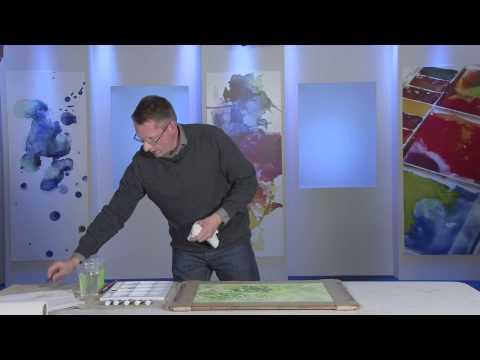 Painting Trees in Watercolour with Artist Andrew Jenkin