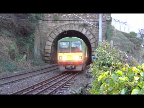 Dart train number 8601 - Southbound to Killiney Station