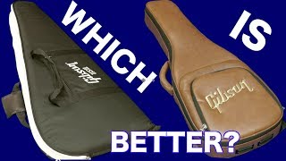 Video thumbnail for Is the New Gibson "Soft Case" Any Good? 2019 Brown Gig Bag VS Old Style | Comparison by The Trogly's Guitar Show