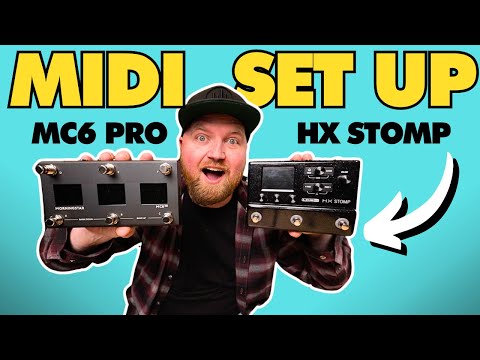 How To Set Up @MorningstarEngineering  MC6 Pro with Line 6 HX Stomp