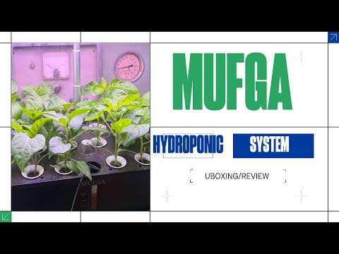 Mufga Hydroponics System 18 Pod Unboxing