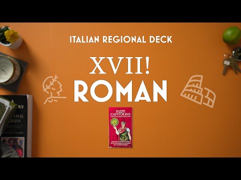 XVII - Unboxing the Roman (Romane) Italian Regional Card Deck. 17 of 16 Italian Decks.
