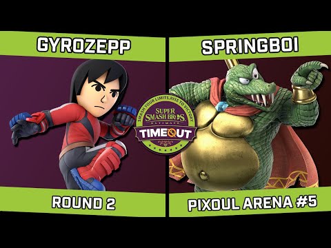 GyroZepp (Mii Brawler) vs Springboi (K.Rool) - Pixoul Gaming Arena #5