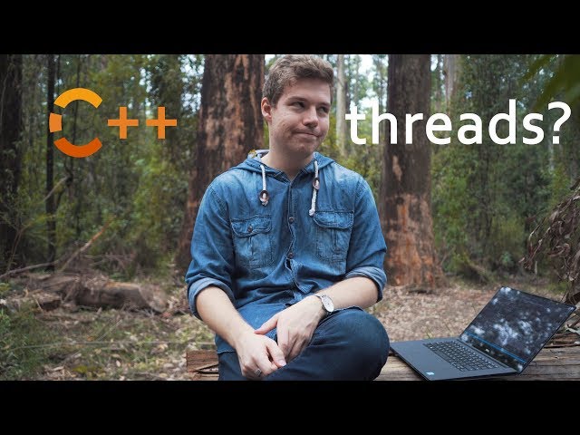 Thumbnail of Threads in C++ with std::thread lesson