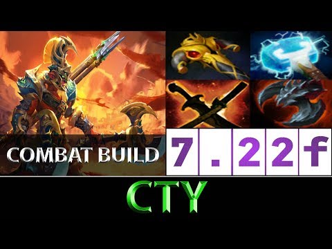 CTY [Troll Warlord] Classic Combat Build CN Ranked ► Dota 2 7.22f