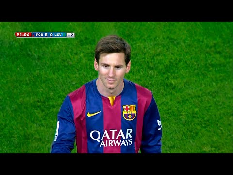 Messi Hat-Trick vs Levante (Home) 2014-15 English Commentary HD 1080i