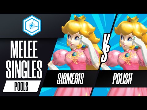 Sirmeris (Peach) vs Polish (Peach) - Melee Singles Pools Winners Semis - Shine 2023