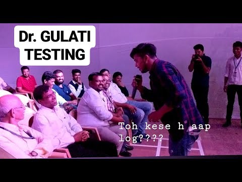 Dr. Gulati's Medical Test with Company's MD | Dr. Mashoor Gulati | Rajesh Arora | Bollywood Mimicry
