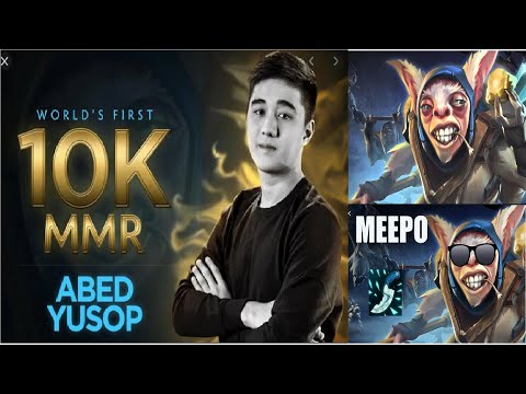 God of meepo play his signature hero: Abed Meepo