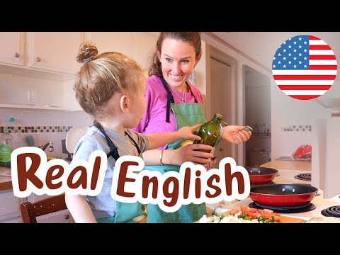 Cook with us in American English ❤️ (*subtitles*)