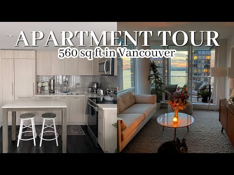 Small Apartment Tour // Downtown Vancouver // 560 SQ FT