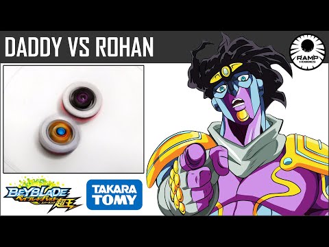 FATHER VS SON #1! Rage Diabolos Mobius 2D VS Glide Lucifer Mobius 2D | Beyblade Burst Battle!