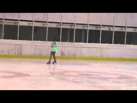 Advanced novice girls sp Elizaveta LANEUSKAYA 14.91 points 10th of 10