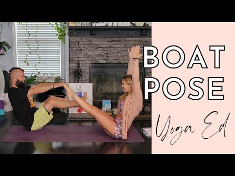 How to do Boat Pose | Boat Pose aka Navasana | Yoga Education with Stephanie
