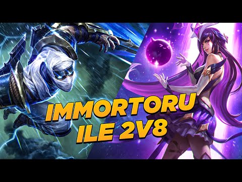 Rank1 ZED ve Immortoru 2v8 | Euw Master