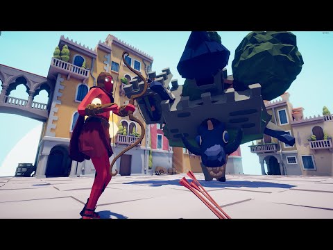 TABS | Ruined Castle Vs. Every Faction Totally Accurate Battle Simulator