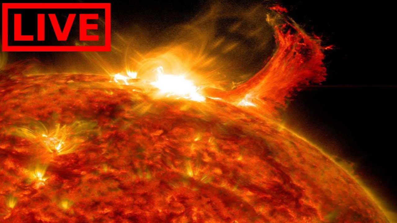 🌎 LIVE Solar Storm Forecast ☀️