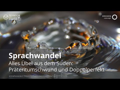 Alles Übel aus dem Süden: Präteritumschwund und Doppelperfekt (VL "Sprachwandel")(TU Dresden // GSW)